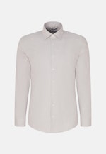 Chemise en flanelle Slim Flanelle Col Kent in Gris |  Seidensticker Onlineshop