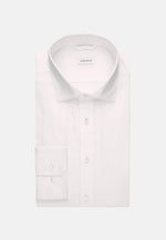 Chemise en flanelle Slim Flanelle Col Kent in Blanc |  Seidensticker Onlineshop