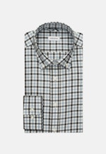 Flannel shirt in Slim with Button-Down-Collar in Dark Blue |  Seidensticker Onlineshop