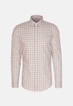 Slim Flanellhemd Karo in Braun |  Seidensticker Onlineshop