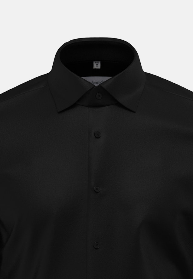 Chemise D'affaires Shaped Manche Longue New Kent in Noir |  Seidensticker Onlineshop