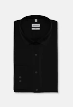 Shaped Business shirt Uni in Black |  Seidensticker Onlineshop