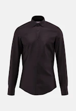 Shaped Business shirt Uni in Black |  Seidensticker Onlineshop