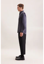 Shaped Business Hemd Uni in Grau |  Seidensticker Onlineshop