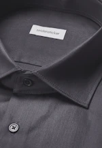 Shaped Business Hemd Uni in Grau |  Seidensticker Onlineshop