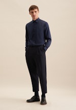 Business shirt in Dark Blue |  Seidensticker Onlineshop