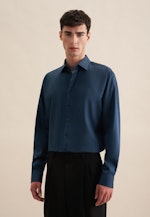 Shaped Business Hemd Uni in Türkis |  Seidensticker Onlineshop