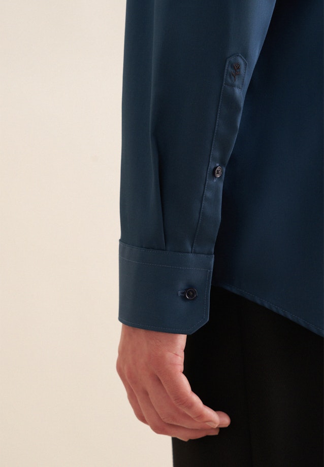 Shaped Business Hemd Uni in Türkis |  Seidensticker Onlineshop