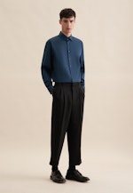 Shaped Business Hemd Uni in Türkis |  Seidensticker Onlineshop