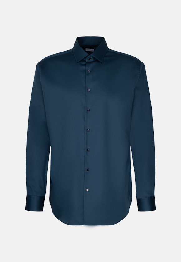 Shaped Business Hemd Uni in Türkis |  Seidensticker Onlineshop