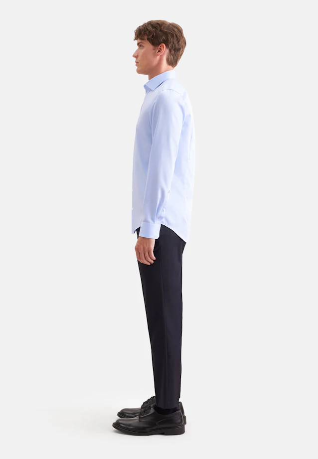 Shaped Business shirt Uni in Light Blue |  Seidensticker Onlineshop