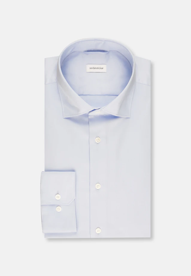 Shaped Business shirt Uni in Light Blue |  Seidensticker Onlineshop