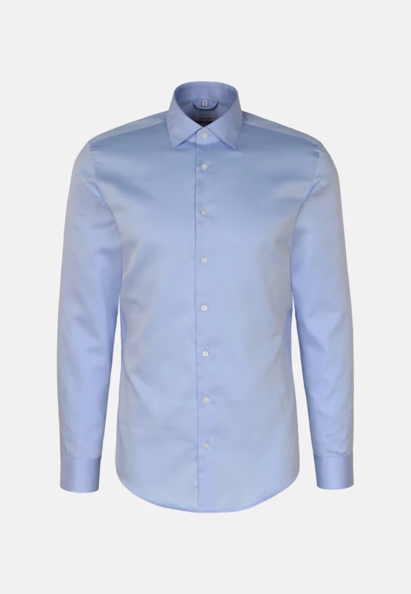 Shaped Business shirt Uni in Light Blue |  Seidensticker Onlineshop