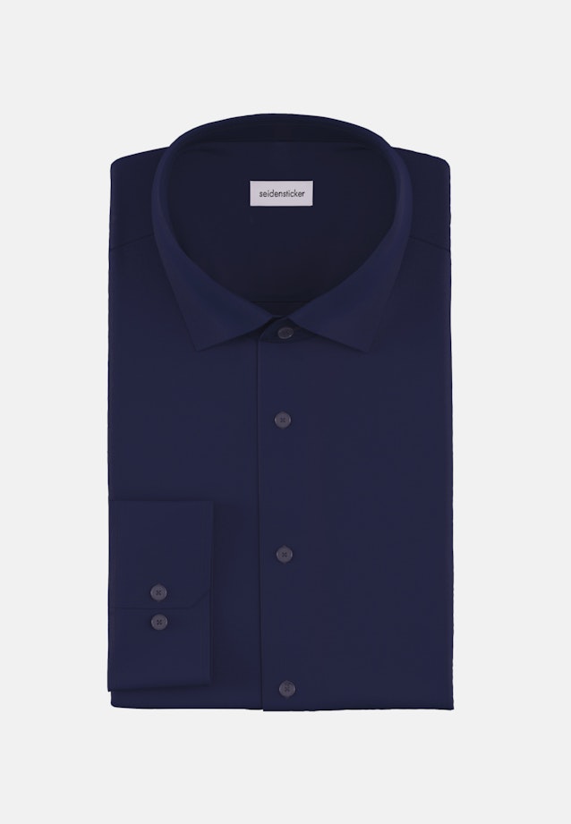 Chemise D'affaires Shaped Manche Longue New Kent in Bleu Foncé |  Seidensticker Onlineshop