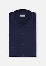 Shaped Business shirt Uni in Dark Blue |  Seidensticker Onlineshop