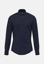 Chemise D'affaires Shaped Manche Longue New Kent in Bleu Foncé |  Seidensticker Onlineshop