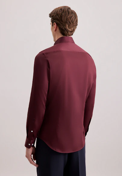 Shaped Chemise d'affaires Uni in Rouge |  Seidensticker Onlineshop