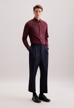 Shaped Business Hemd Uni in Rot |  Seidensticker Onlineshop