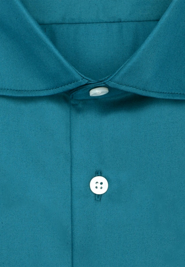 Shaped Business shirt Uni in Grün |  Seidensticker Onlineshop