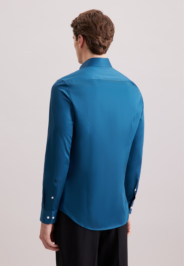 Shaped Business shirt Uni in Grün |  Seidensticker Onlineshop