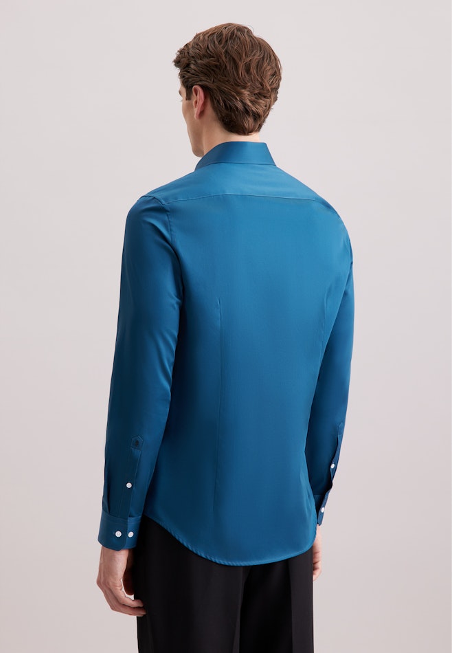 Shaped Business Hemd Uni in Grün | Seidensticker Onlineshop