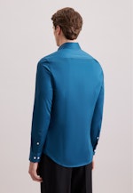 Shaped Business shirt Uni in Grün |  Seidensticker Onlineshop