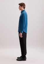 Shaped Business shirt Uni in Grün |  Seidensticker Onlineshop