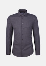 Shaped Business Hemd Uni in Grau |  Seidensticker Onlineshop