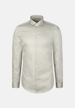 Shaped Business Hemd Uni in Beige |  Seidensticker Onlineshop