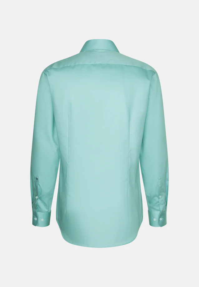 Shaped Business shirt Uni in Grün |  Seidensticker Onlineshop