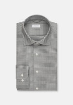 Shaped Chemise en flanelle carreaux in Bleu Foncé |  Seidensticker Onlineshop