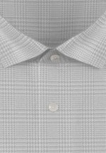 Shaped Flannel shirt Check in Grey |  Seidensticker Onlineshop