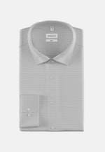 Shaped Flanellhemd Karo in Grau |  Seidensticker Onlineshop