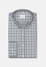 Shaped Flanellhemd Karo in Grün |  Seidensticker Onlineshop