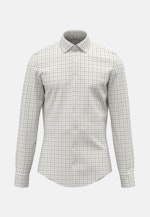 Flanellen hemd in Shaped with Button-Down-Kraag in Bruin |  Seidensticker Onlineshop