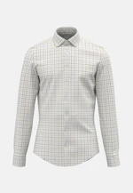 Shaped Flanellhemd Karo in Braun |  Seidensticker Onlineshop