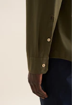 Regular Casual Hemd Uni in Grün |  Seidensticker Onlineshop