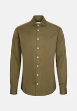 Regular Casual Hemd Uni in Grün |  Seidensticker Onlineshop
