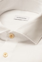 Regular Casual Hemd Uni in Blanc |  Seidensticker Onlineshop