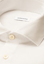 Regular Chemise décontractée Uni in Blanc |  Seidensticker Onlineshop