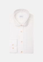 Regular Casual Hemd Uni in Blanc |  Seidensticker Onlineshop