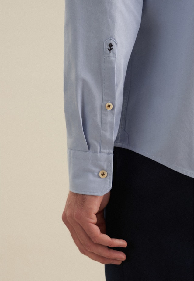 Collar Casual shirt in Light Blue |  Seidensticker Onlineshop