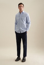 Regular Casual Hemd Uni in Hellblau |  Seidensticker Onlineshop