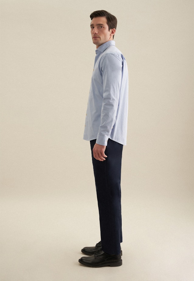 Regular Casual Hemd Uni in Hellblau |  Seidensticker Onlineshop