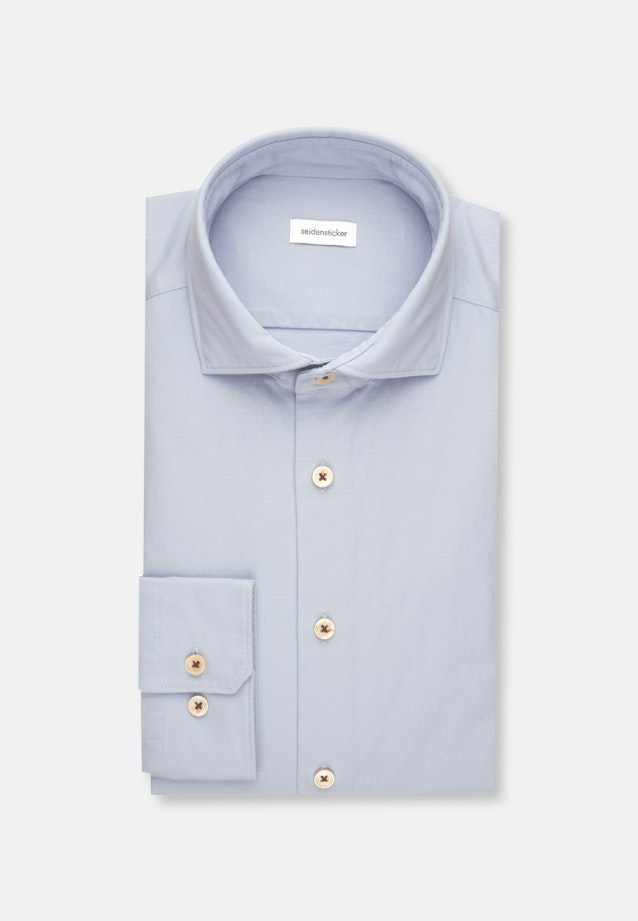 Regular Casual Hemd Uni in Hellblau |  Seidensticker Onlineshop