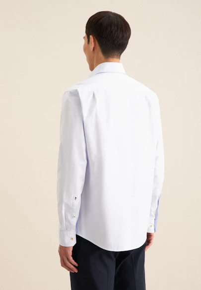 Regular Casual Hemd Uni in Hellblau |  Seidensticker Onlineshop