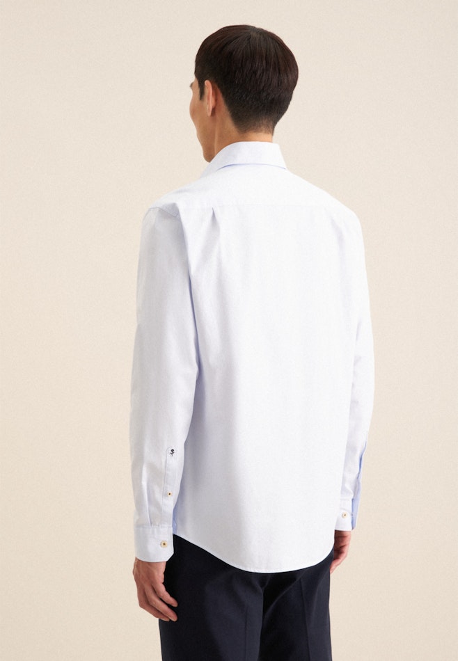 Regular Casual Hemd Uni in Hellblau | Seidensticker Onlineshop