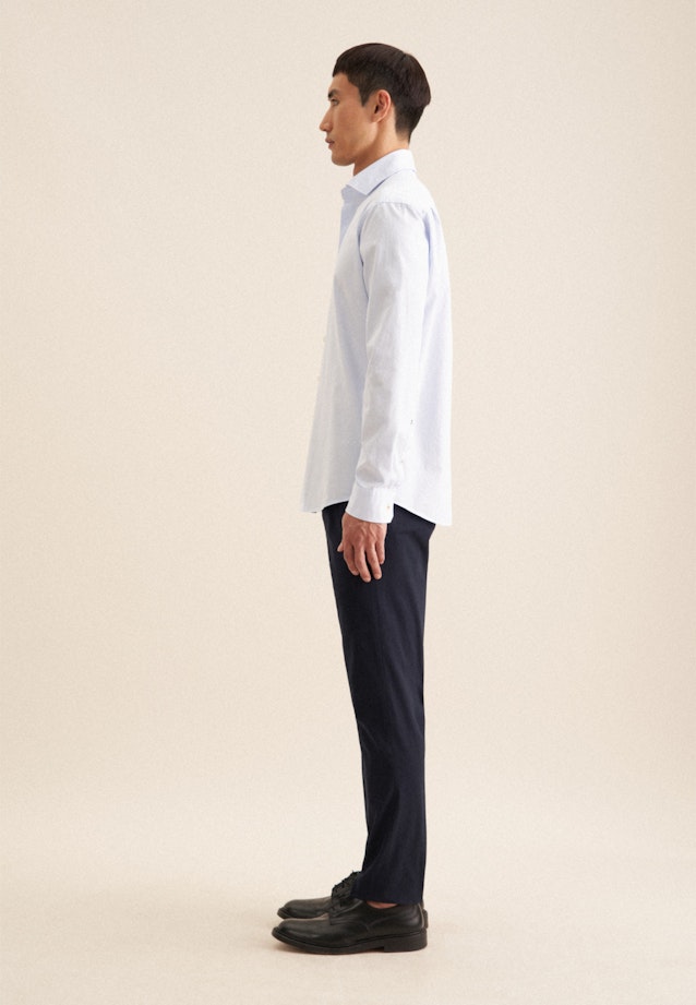 Regular Casual Hemd Uni in Hellblau |  Seidensticker Onlineshop