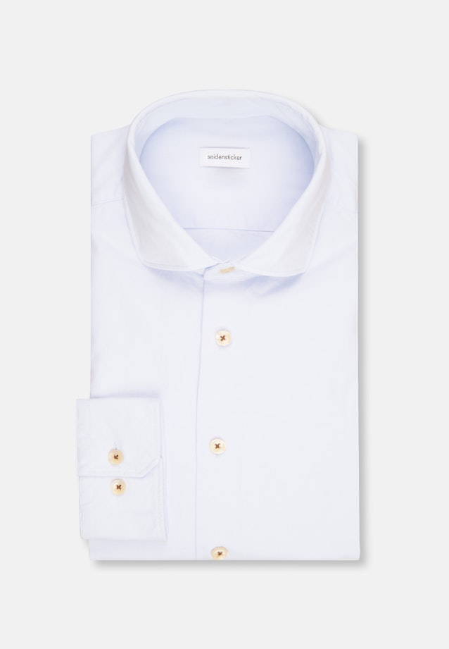 Regular Casual Hemd Uni in Hellblau |  Seidensticker Onlineshop