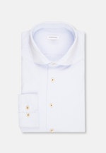 Regular Chemise décontractée Uni in Bleu Clair |  Seidensticker Onlineshop